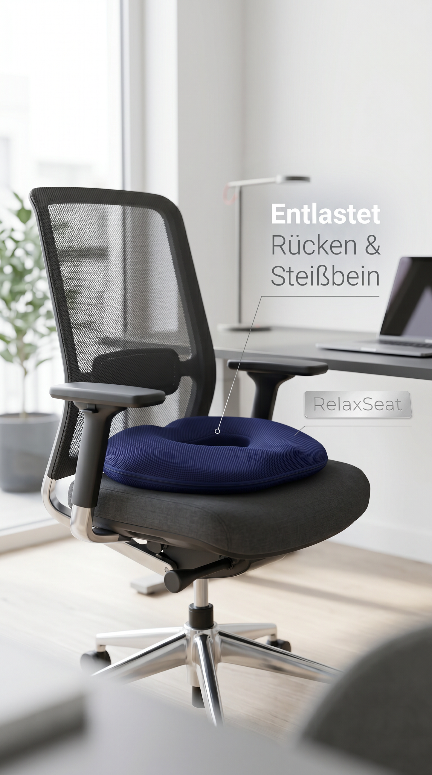 RelaxSeat – Orthopedisch zitkussen voor pijnvrij zitten | 50% korting
