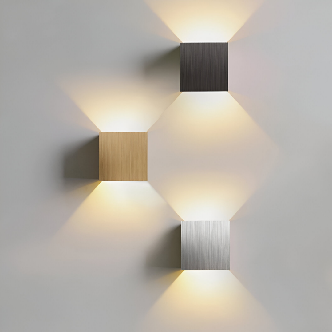 Wandlamp met USB & netstroom – warm & koudwit