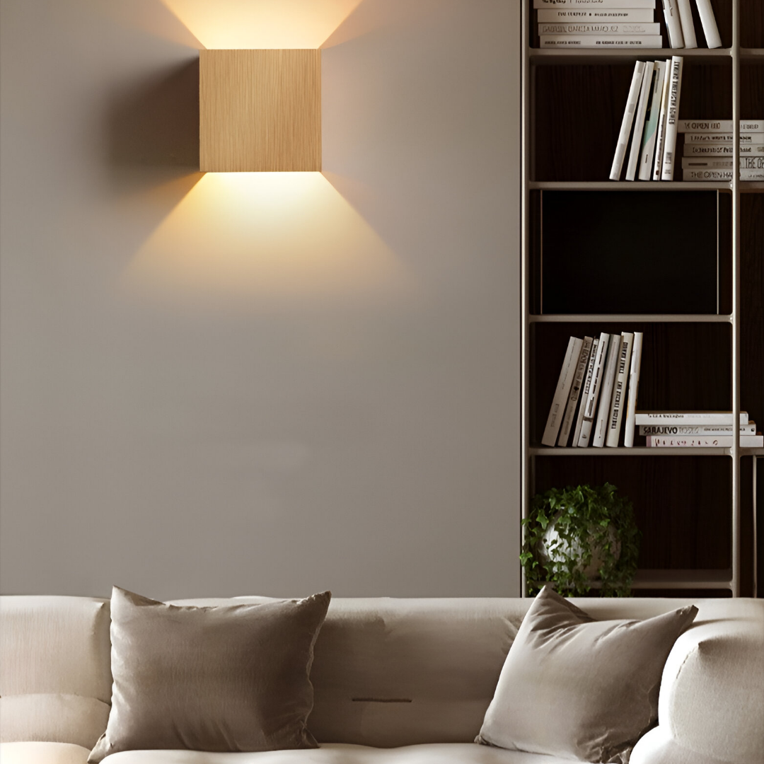 Wandlamp met USB & netstroom – warm & koudwit