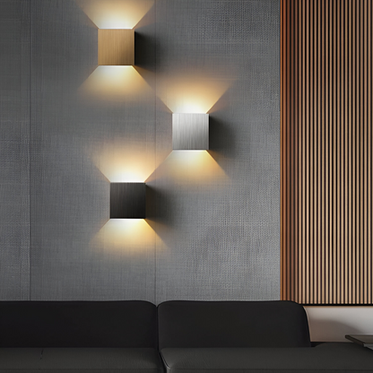 Wandlamp met USB & netstroom – warm & koudwit
