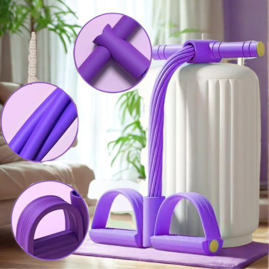 PedalCore™ – Compacte Full-Body Trainer met 8 Weerstandsbanden