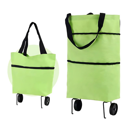 MultiBag™ – Opvouwbare Boodschappentas met Wielen | 1+1 Gratis
