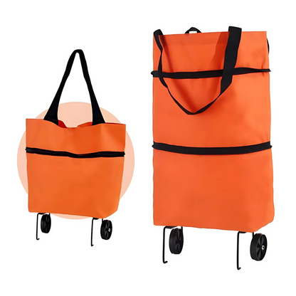 MultiBag™ – Opvouwbare Boodschappentas met Wielen | 1+1 Gratis