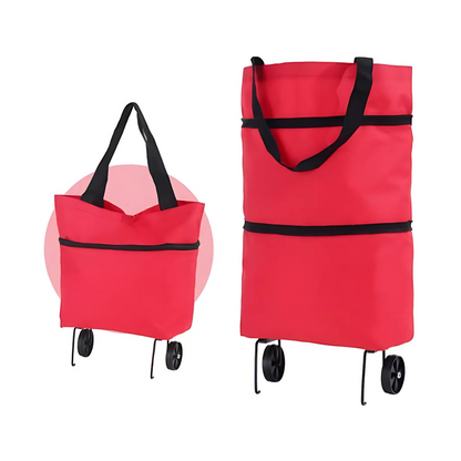 MultiBag™ – Opvouwbare Boodschappentas met Wielen | 1+1 Gratis