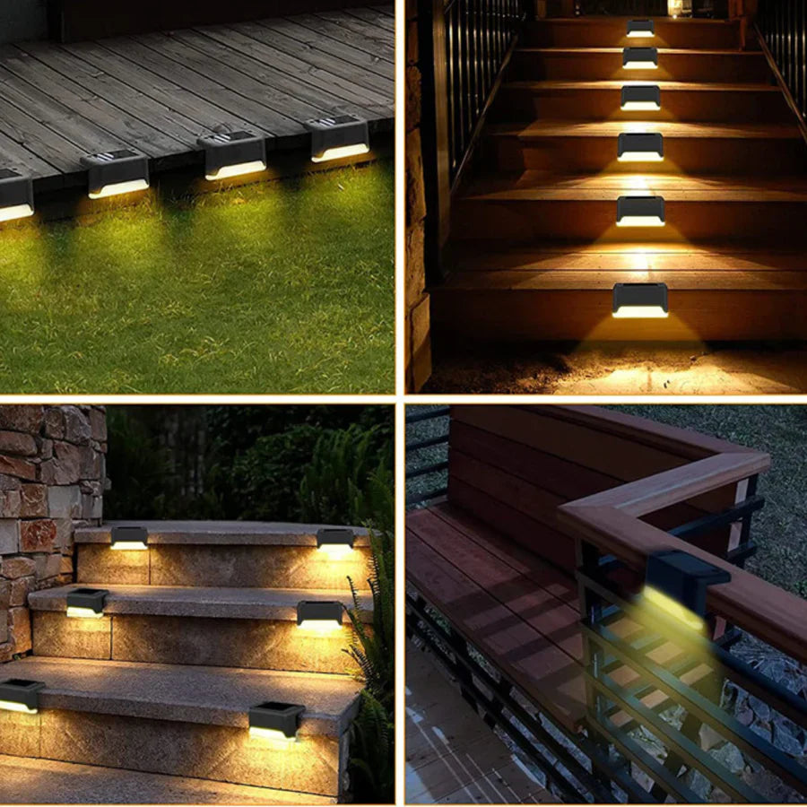 SolarPath™ buitenlampen op zonne-energie (4 stuks) | 50% Korting