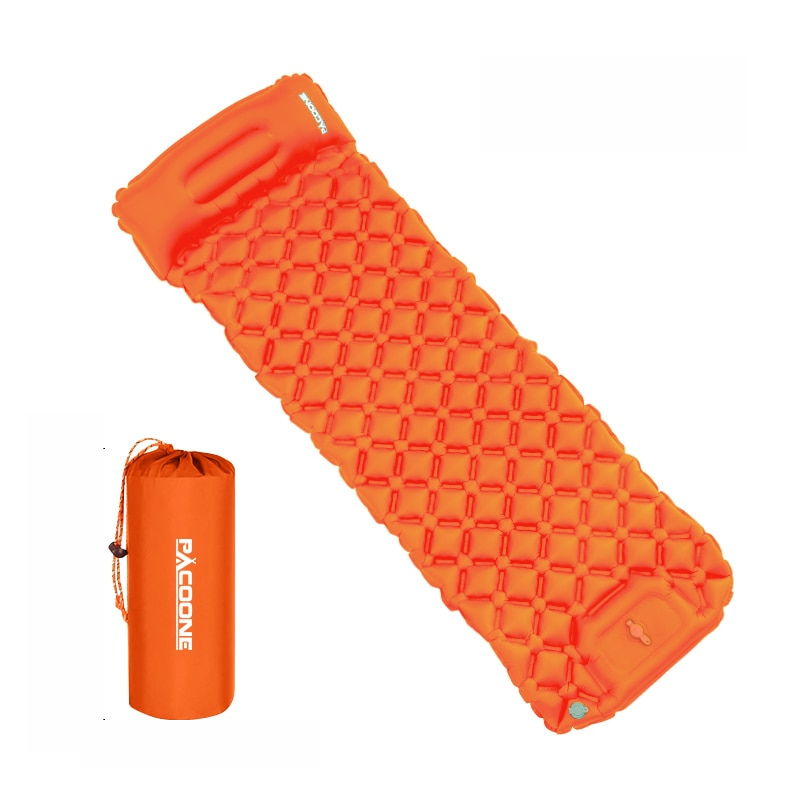 TravelRest™ Opblaasbare Slaapmat met Geïntegreerde Pomp – Compact & Lichtgewicht