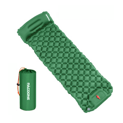 TravelRest™ Opblaasbare Slaapmat met Geïntegreerde Pomp – Compact & Lichtgewicht