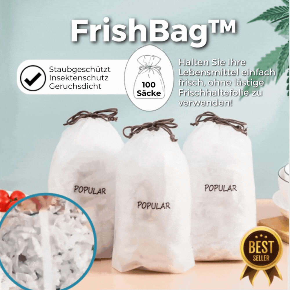 FrishBag™ Herbruikbare Vershoudzakken – Set van 100 Stuks