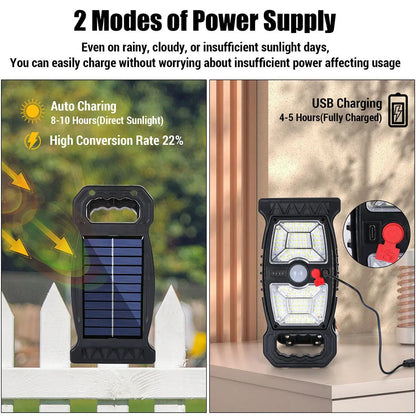 SolarClip™ – Waterdichte zonne- bewegingsmelder met efficiënte LED-lampen [50% Korting]