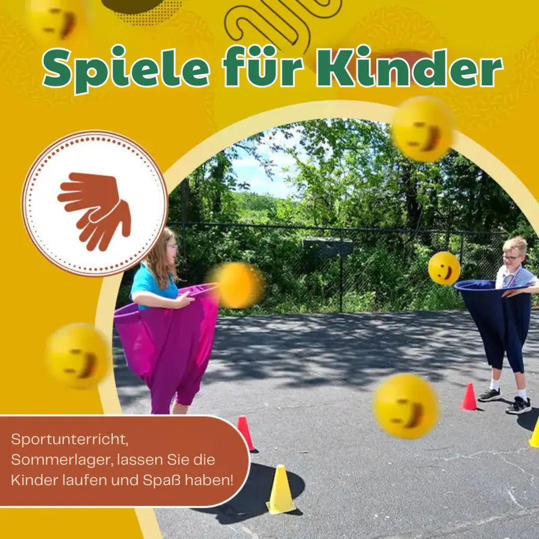 CatchPants™ – Gigantische broek-outdoorsets met kleurrijke springballen [50% Korting]