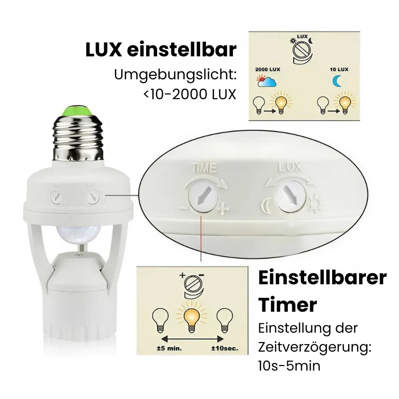 SmartBulb™ – Intelligente verlichting met automatische helderheidsaanpassing [1 + 1 Gratis]