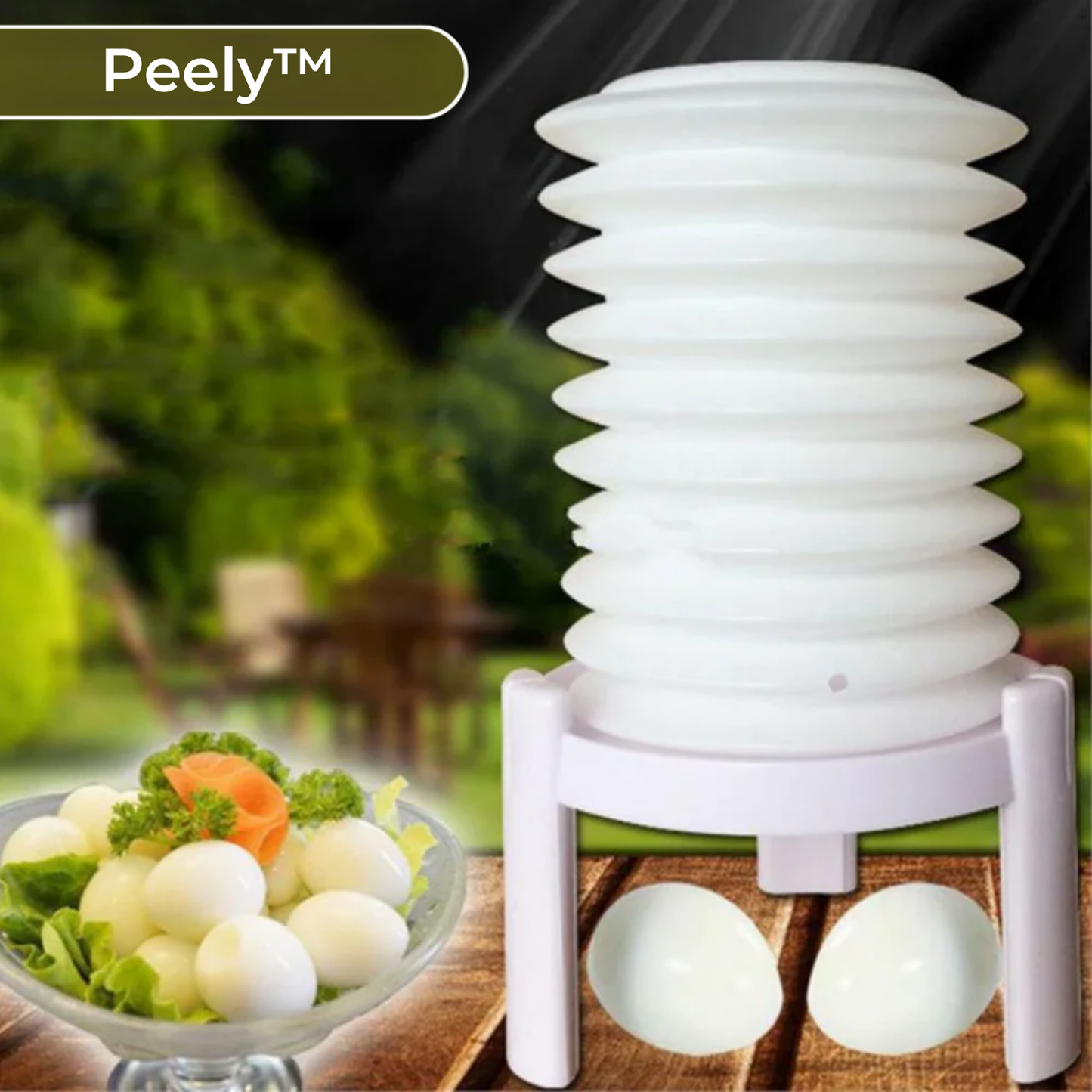 Peely – Eieren in seconden pellen – kindereenvoudig & razendsnel [50% korting]