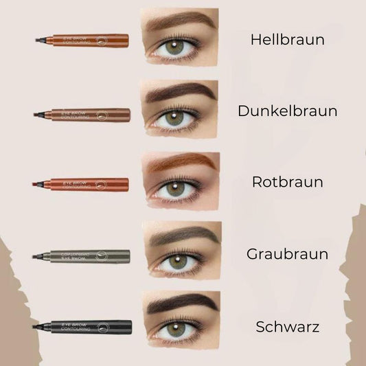 BrowElegance™ – Microblading-wenkbrauwpotlood, precies, natuurlijk & langdurig [1 + 1 Gratis]