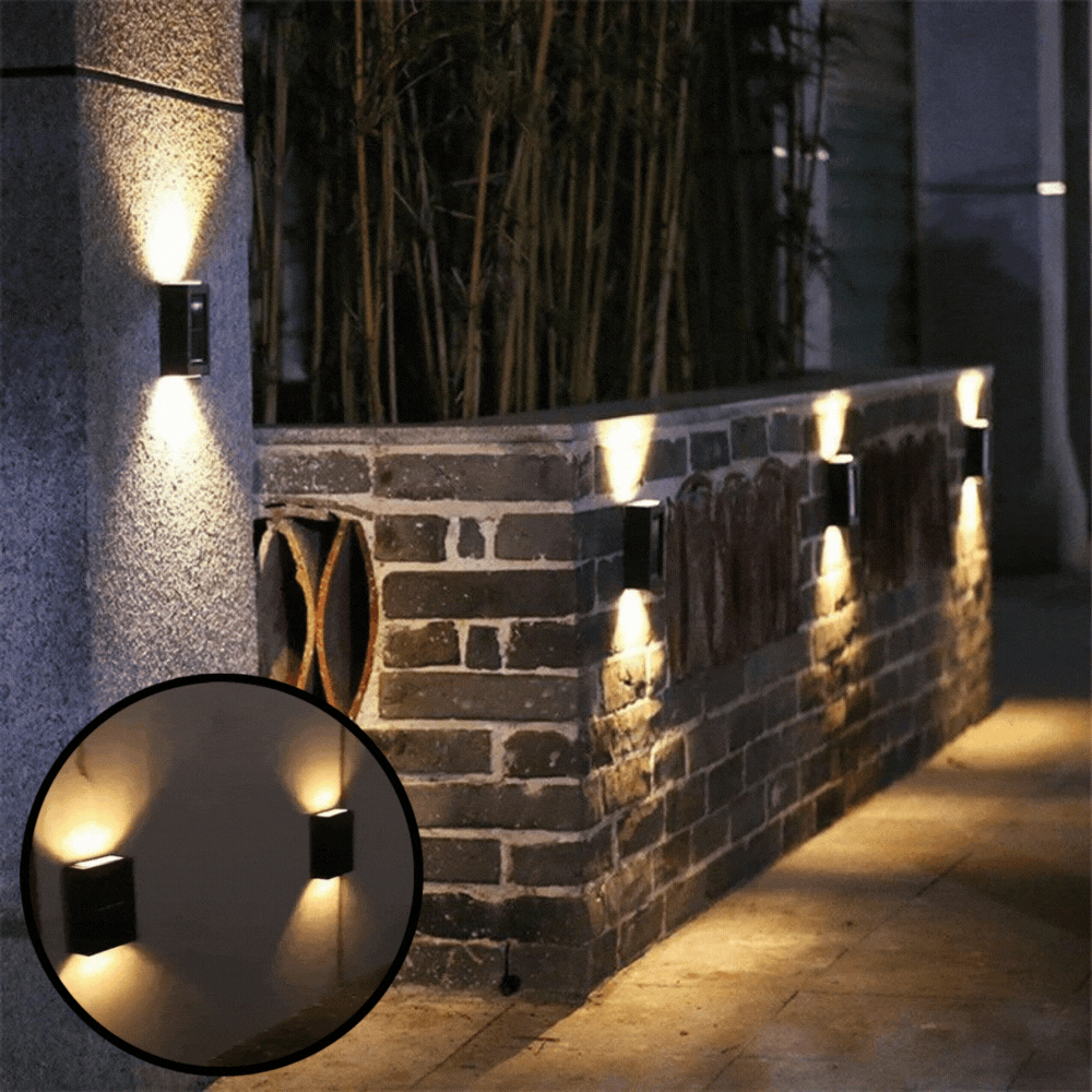 SolarWand™ - Luxe LED wandlamp op zonne-energie [1 + 1 Gratis]
