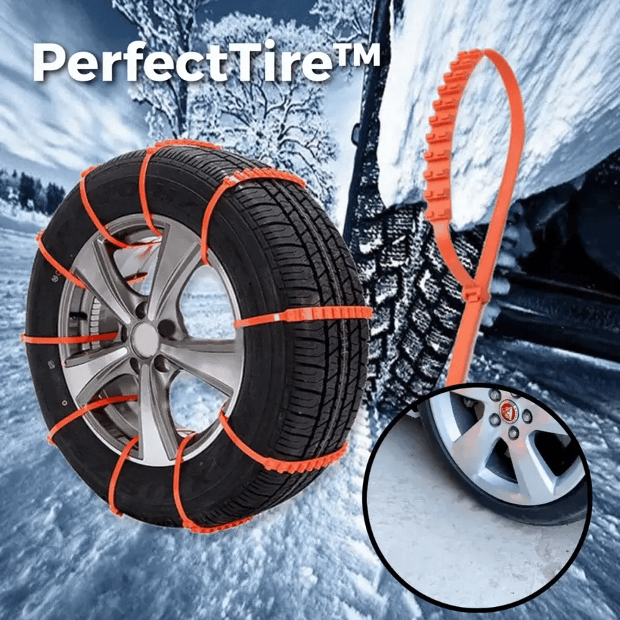 PerfectTire™ Antislip Sneeuwkettingen – Universele Autosneeuwketting