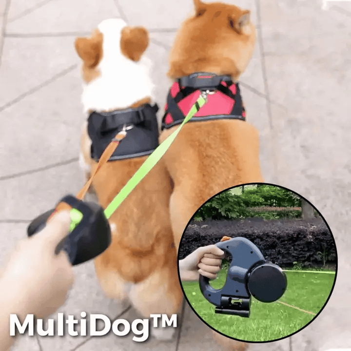 MultiDog™ Intrekbare Hondenriem | Tijdelijk 50% Korting