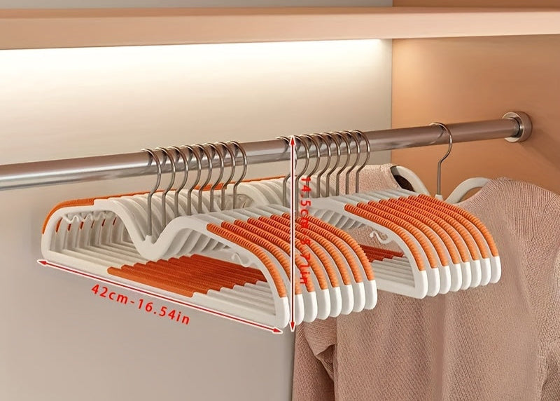 Ruimtebesparende kledinghangers antislip en draaibaar voor meer kastruimte