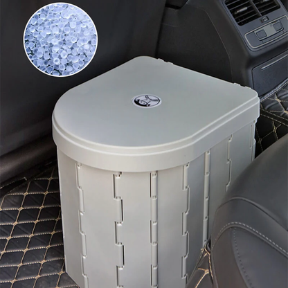 FoldFlush – De opvouwbare campingtoilet voor onderweg | 50% korting