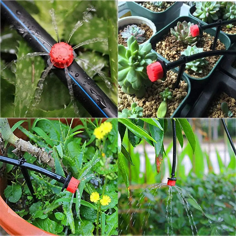 AquaDrop™ – Precisie Druppelirrigatie voor Tuin & Balkon (50 stuks)