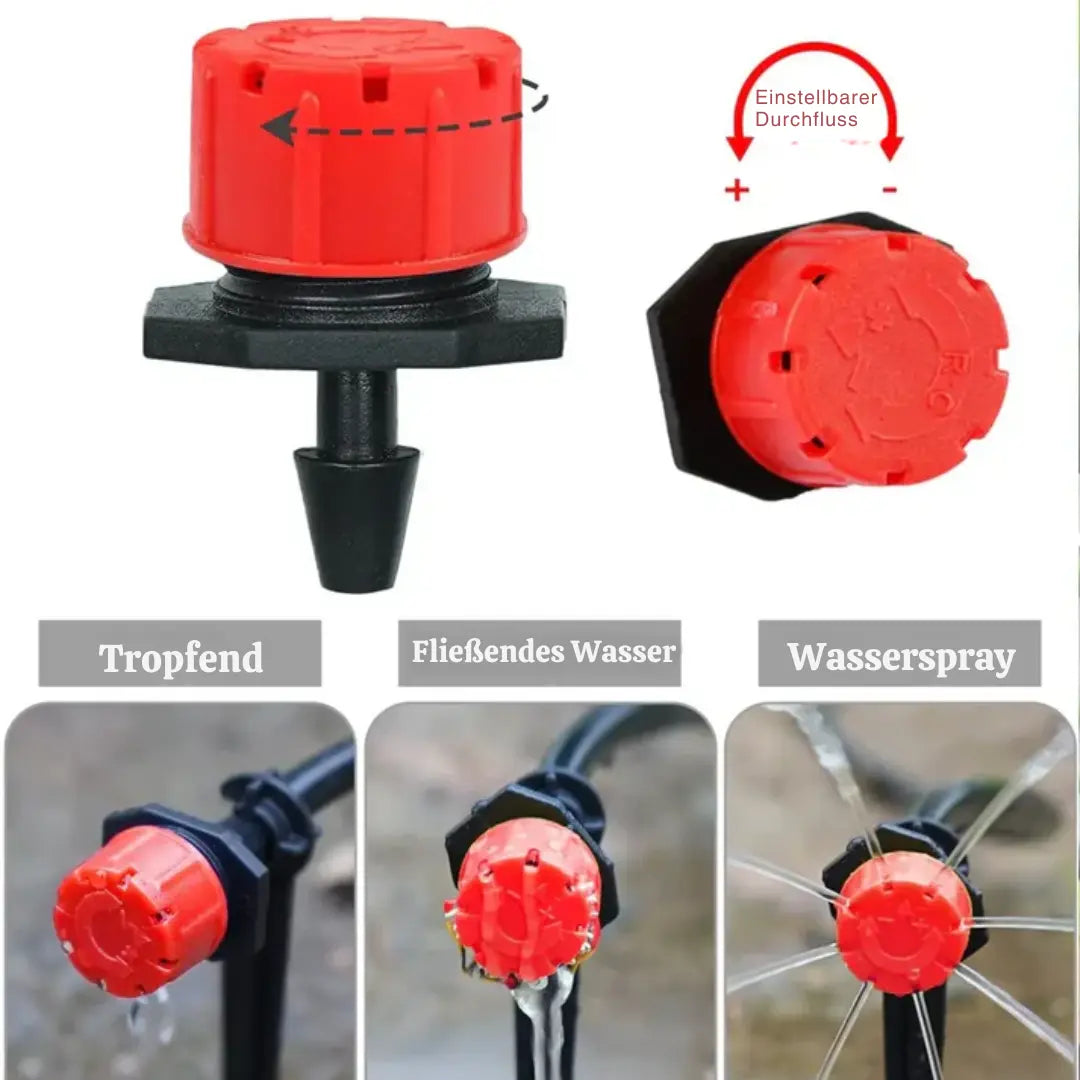 AquaDrop™ – Precisie Druppelirrigatie voor Tuin & Balkon (50 stuks)