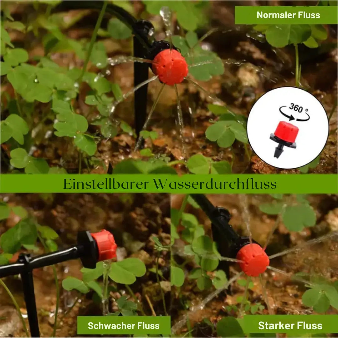 AquaDrop™ – Precisie Druppelirrigatie voor Tuin & Balkon (50 stuks)