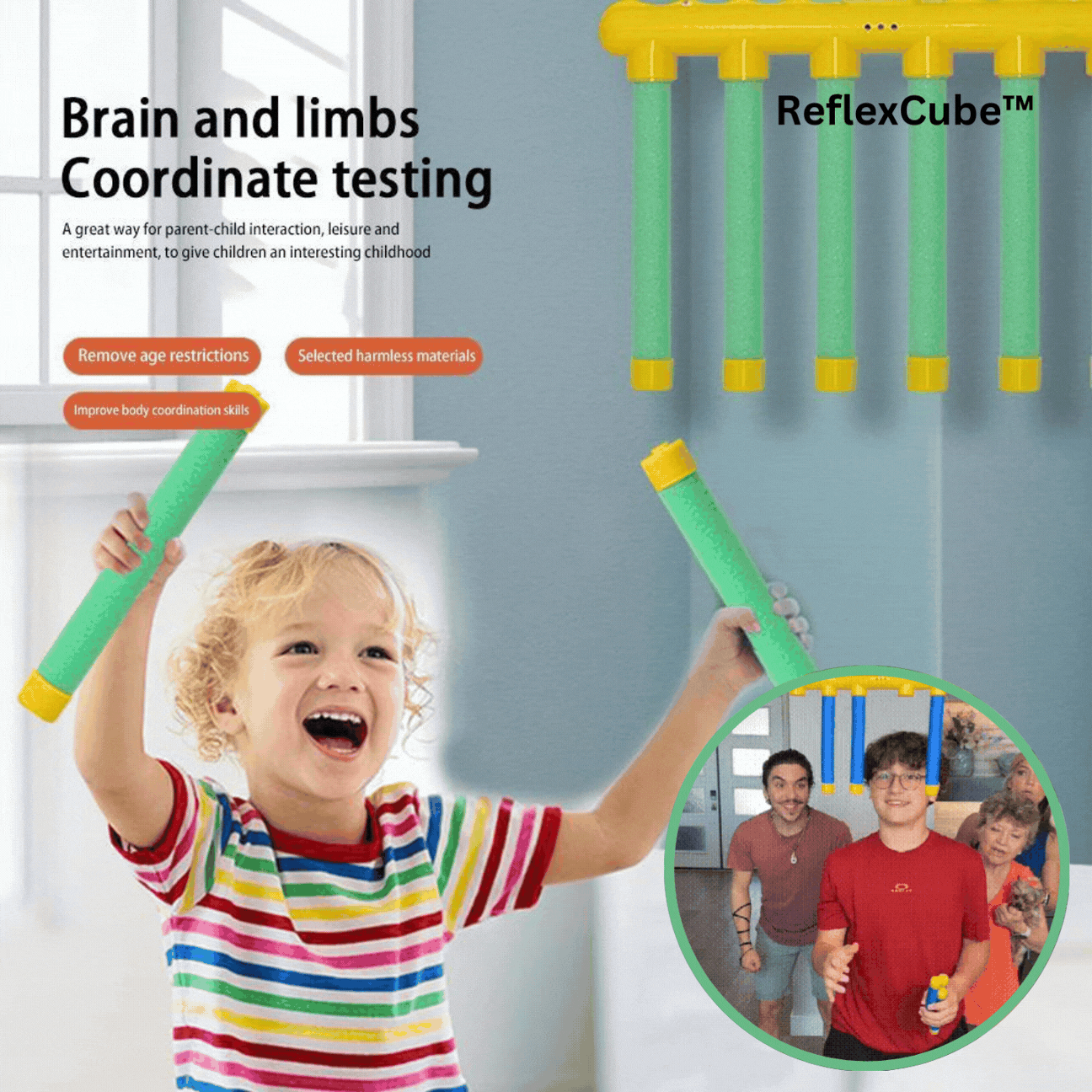 ReflexCube™ – Reflex-trainingskubus voor snelle reacties [50% Korting]
