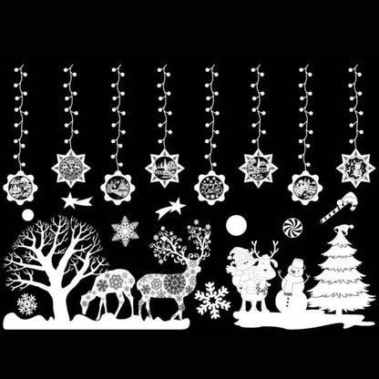 MerryDeco™ – Levende kerst raamdecoratie Clings | 1 + 1 gratis