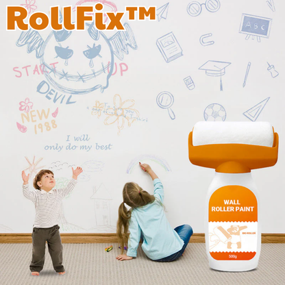 RollFix – Makeloos witte muren in een handomdraai | 50% korting