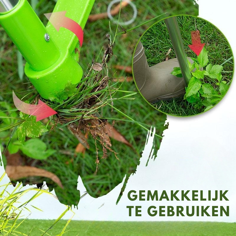 Root Digger™ – Ergonomische Plantwortelverwijderaar | Staand Onkruid Verwijderen