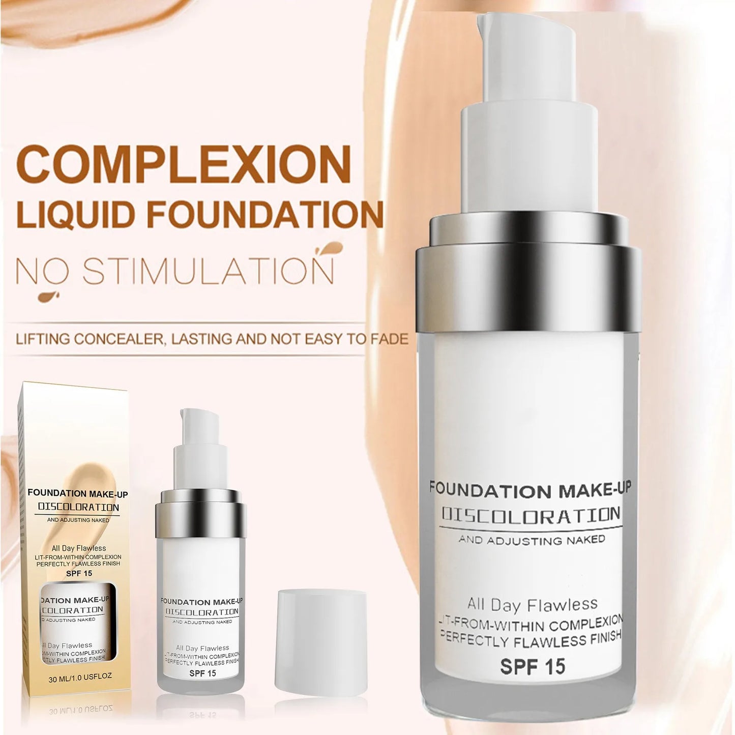 YouthGlow™ – Perfecte foundation voor een stralende, natuurlijke en vlekkeloze look [1 + 1 Gratis]