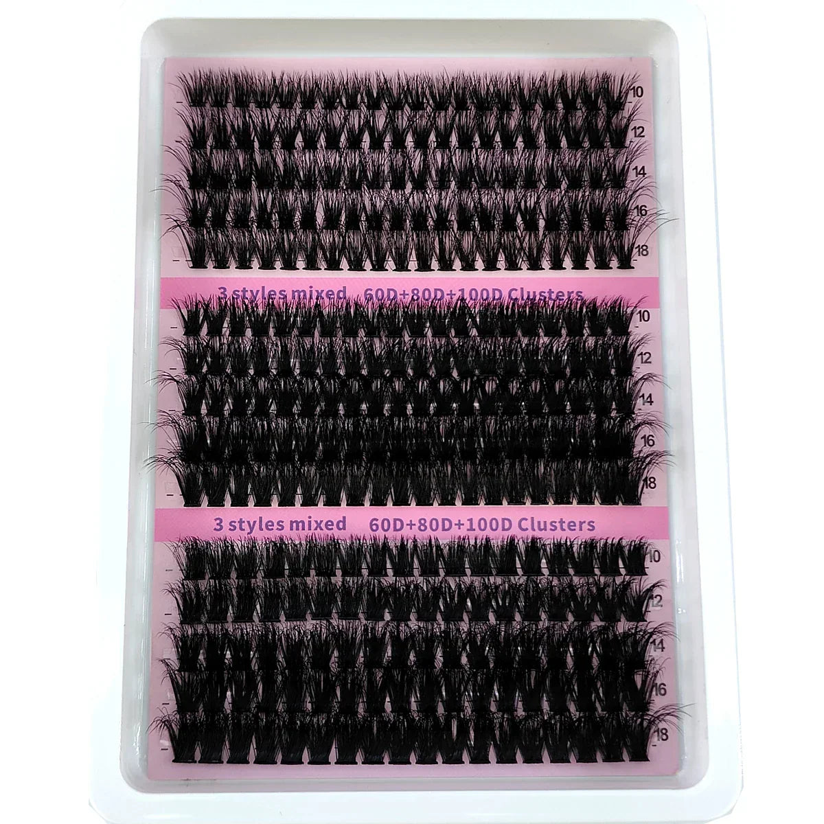 LashGlam™ – 5D-clusterwimpers voor een dramatische, volumineuze en glamoureuze look [50% Korting]