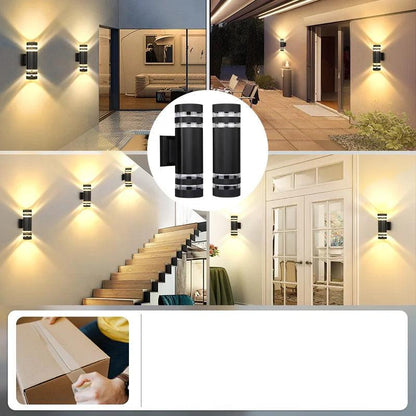 LED Buitenwandlamp met Up & Down Effect – IP65 waterdicht