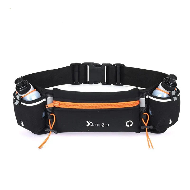 HydroRun™ – Hardloopriem met 2 Waterflessen & Opbergruimte