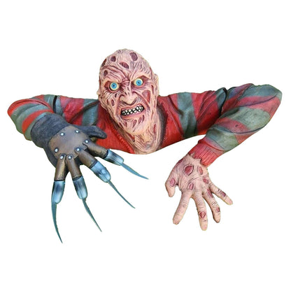 Griezelige grafwandelaar om op te hangen – Halloween wanddecoratie van hars