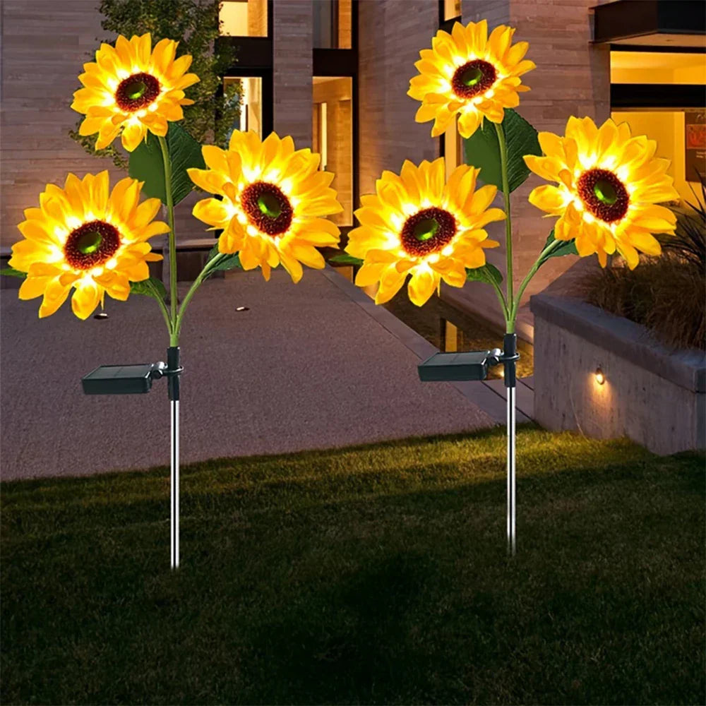SolarBloom™ – Zonnebloem LED Zonnecellen voor Duurzame Energie [1 + 1 Gratis]
