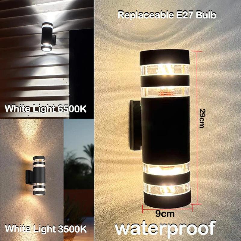 LED Buitenwandlamp met Up & Down Effect – IP65 waterdicht