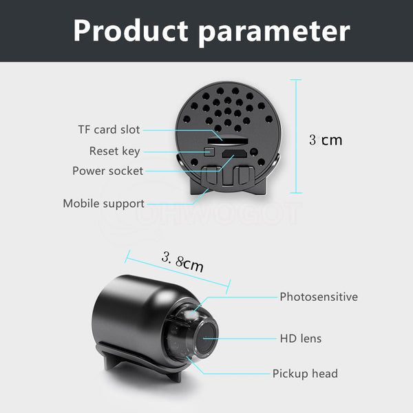 NanoVision™ – 360° HD 4K mini-spionagecamera [50% Korting]