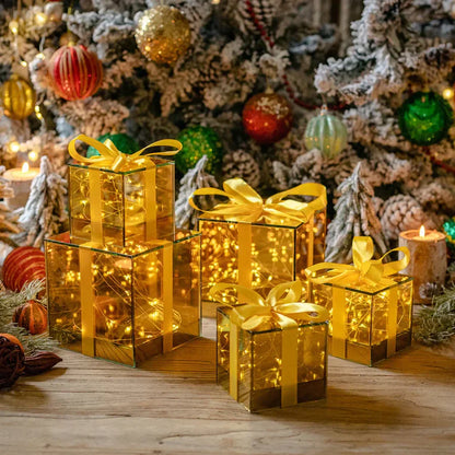 50% Korting | LightBox™ – Lichtgevende kerstdecoratie van glas [Laatste dag korting]