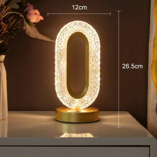 LED Nachtlampje dimbaar met touch-bediening en 3 lichtkleuren