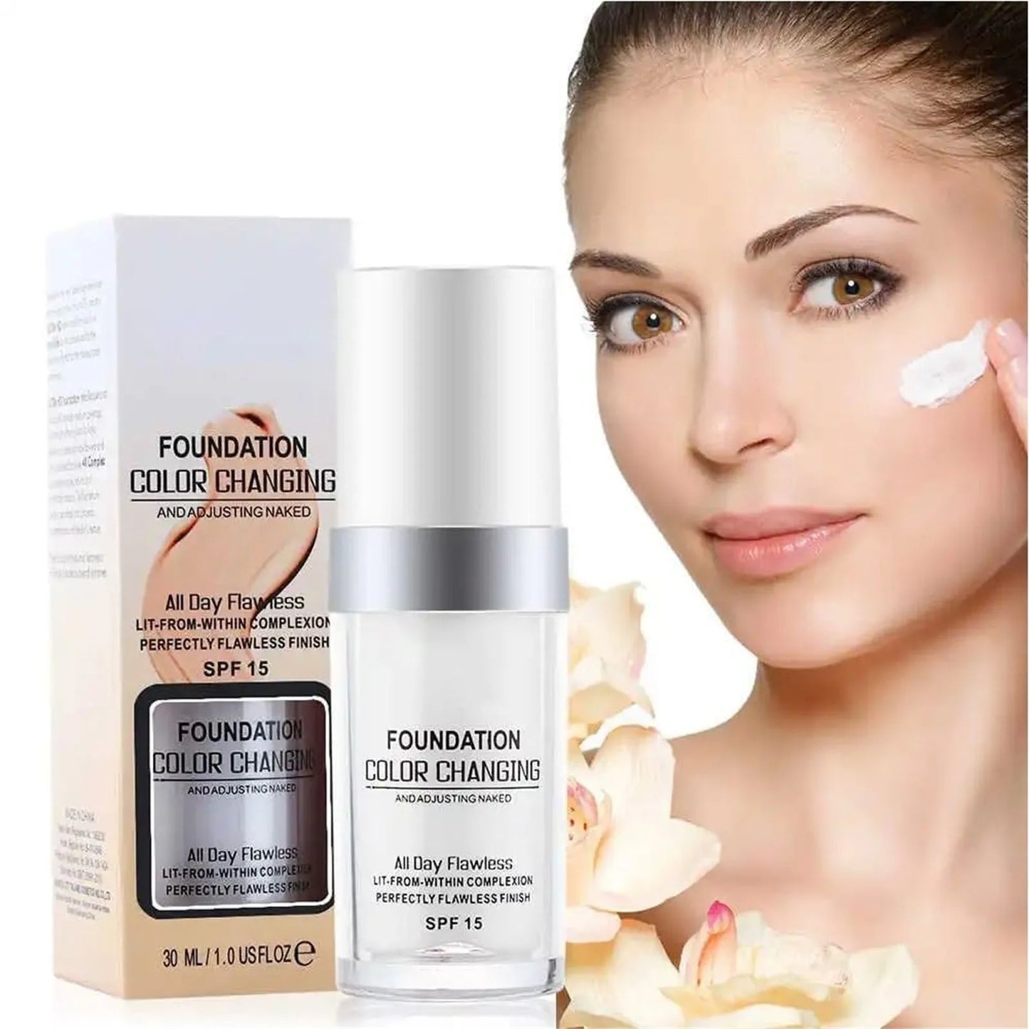 YouthGlow™ – Perfecte foundation voor een stralende, natuurlijke en vlekkeloze look [1 + 1 Gratis]