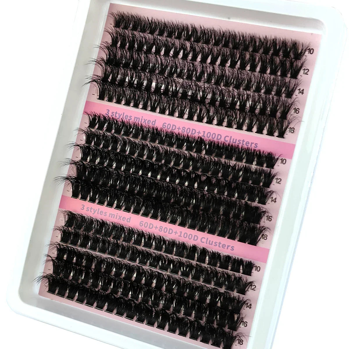 LashGlam™ – 5D-clusterwimpers voor een dramatische, volumineuze en glamoureuze look [50% Korting]