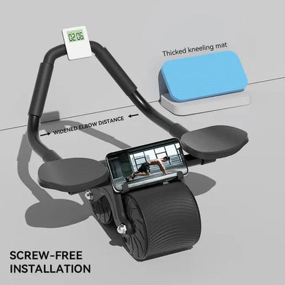 MaxFit™ – Elleboogondersteunende buikspierroller | 50% korting