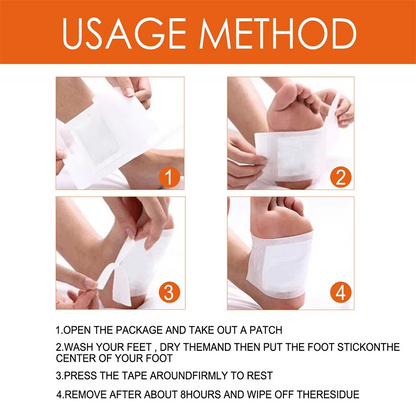 BioPatch™ – Natuurlijke voetpads voor ontspanning & welzijn gedurende de nacht [50% Korting]
