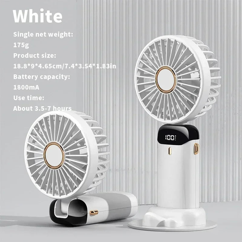 FanBlast™ - Krachtige miniventilator met intelligent LED-scherm [50% Korting]