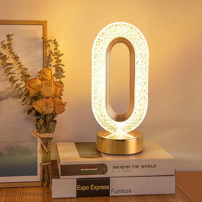 LED Nachtlampje dimbaar met touch-bediening en 3 lichtkleuren