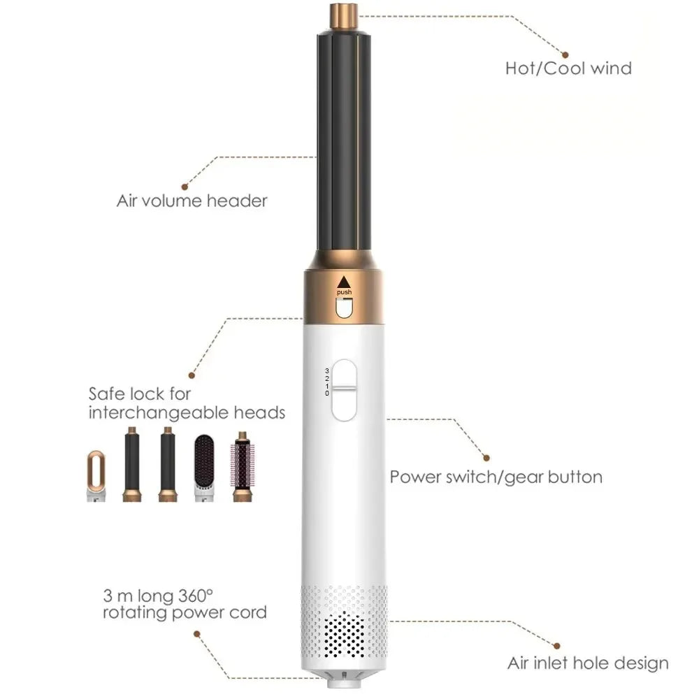 MultiStyle™ - stylen, steilen en drogen met één 5-in-1 apparaat [50% Korting]