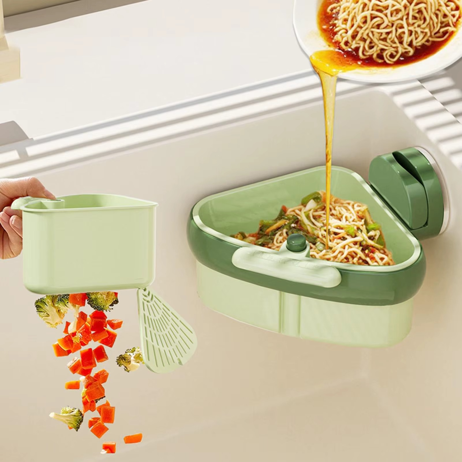 SinkMate™ – Praktisch hoekzeefmandje voor jouw gootsteen [50% Korting]