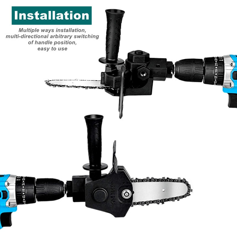 DrillSaw – Kettingzaag Opzet voor Boormachine | Universeel