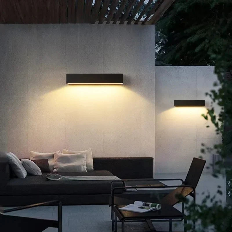 Zonne-energie Wandlamp Buiten met 16 LEDs – Warm- en Koudwit