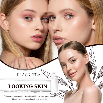 TeaElixir™ – Zwarte Thee Gezichtsmasker voor een stralende, stevige & diep gereinigde huid [1 + 1 Gratis]